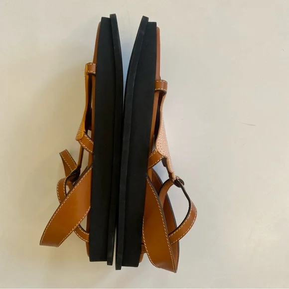 Zimmermann || Rock Pool Seashell Starfish Sandals Pink Yellow 38 - Picture 6 of 9